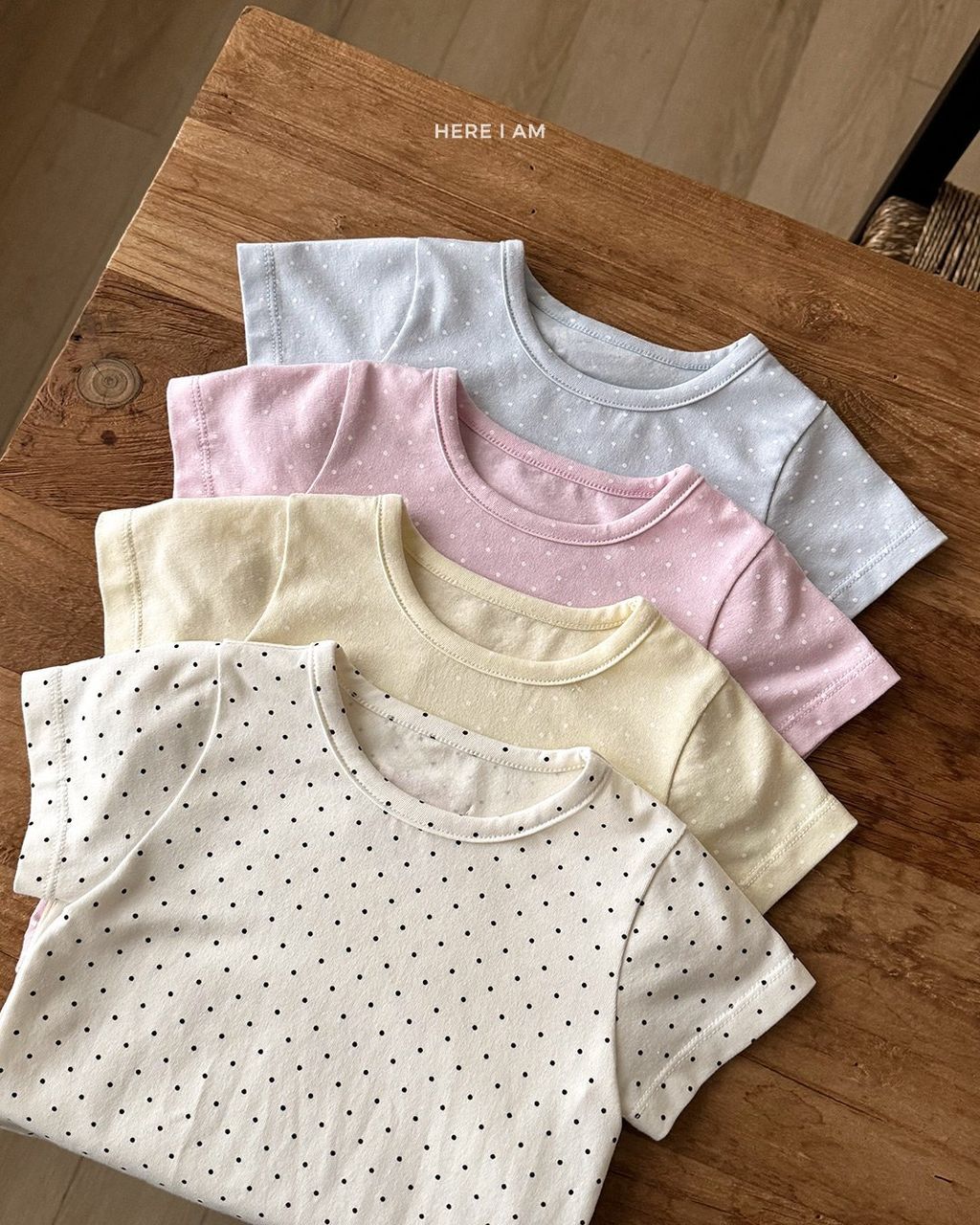 here i am 莫待爾點點家居服套裝 06