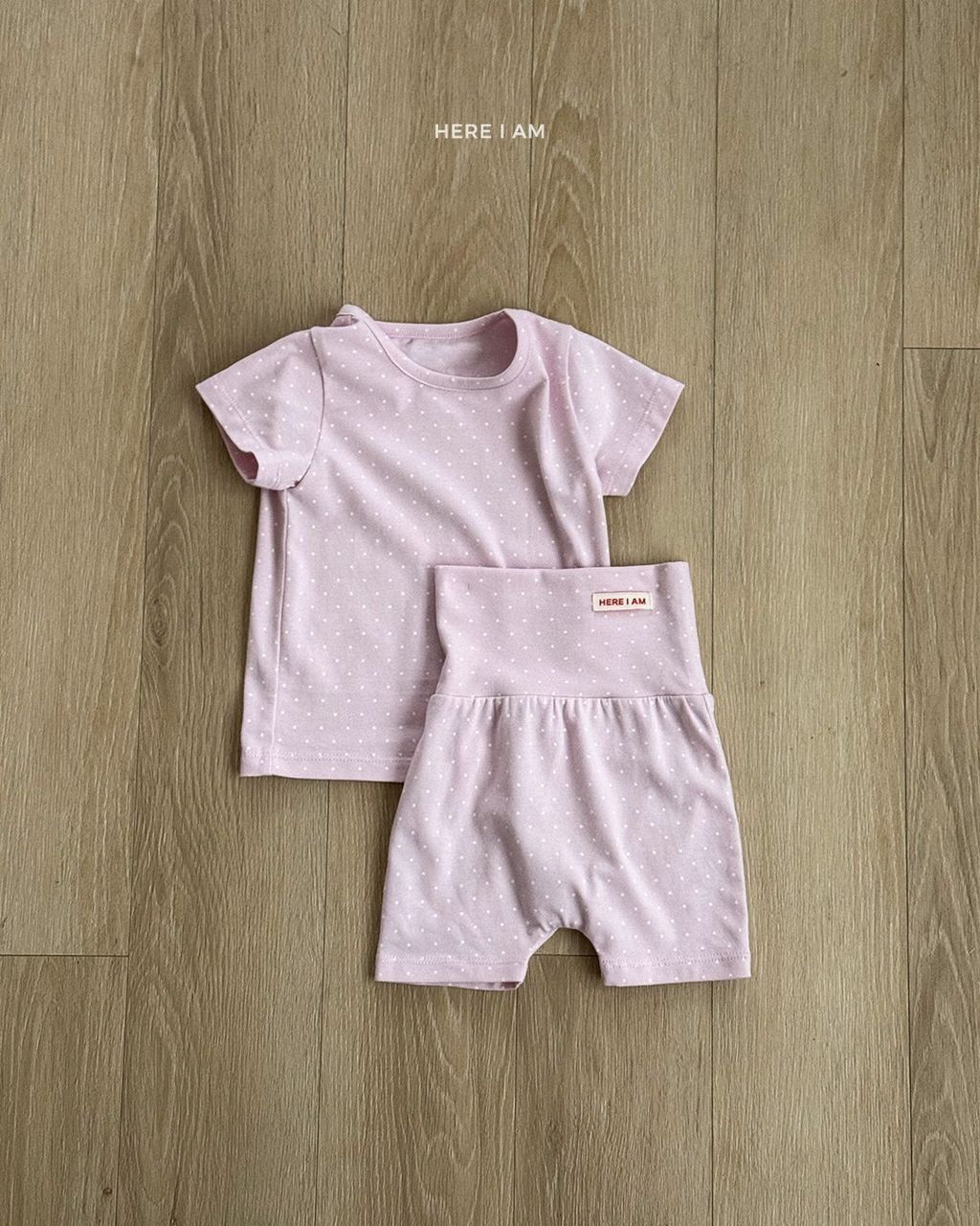 here i am 莫待爾點點家居服套裝 03