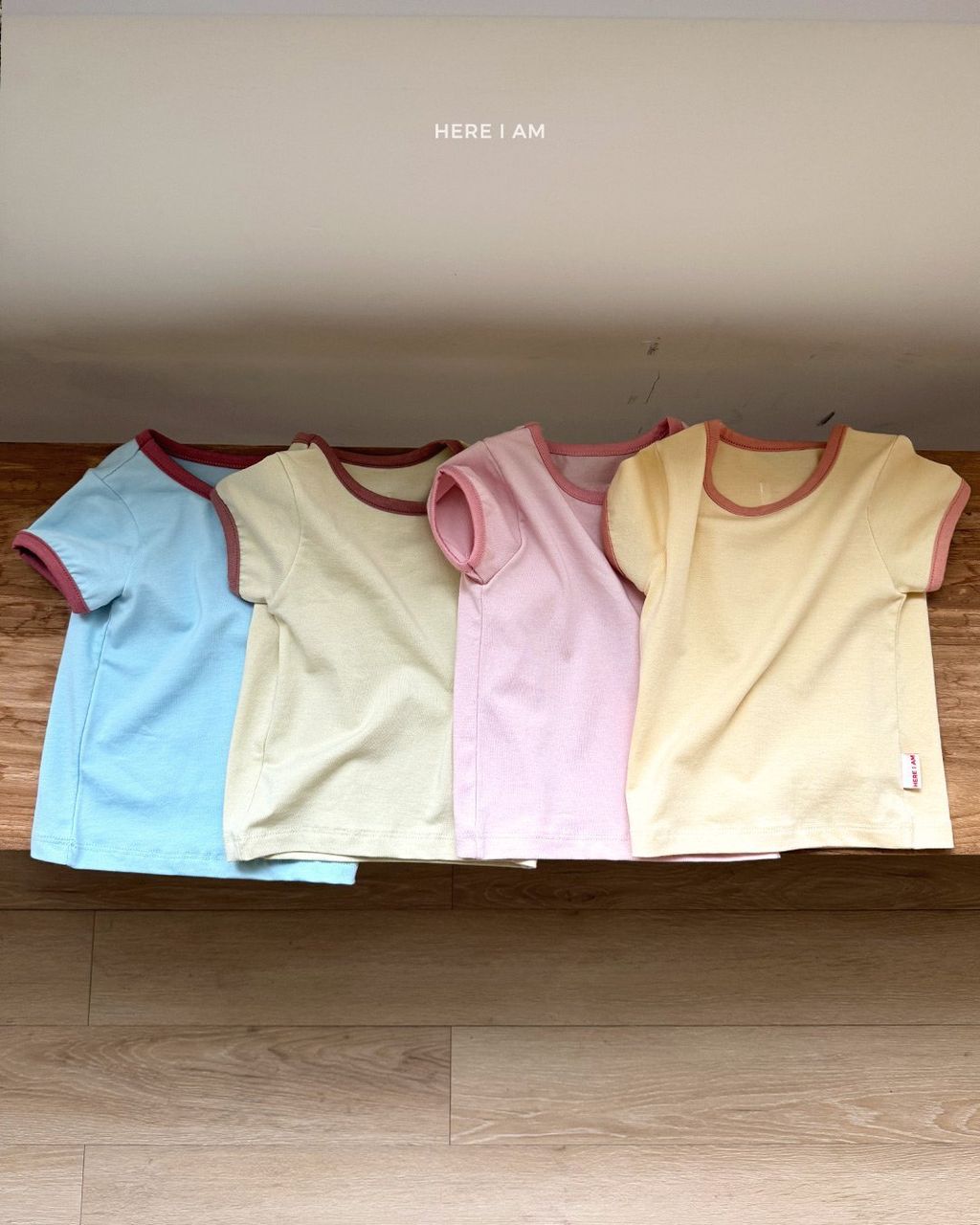 here i am 配色莫代爾家居服套裝 07