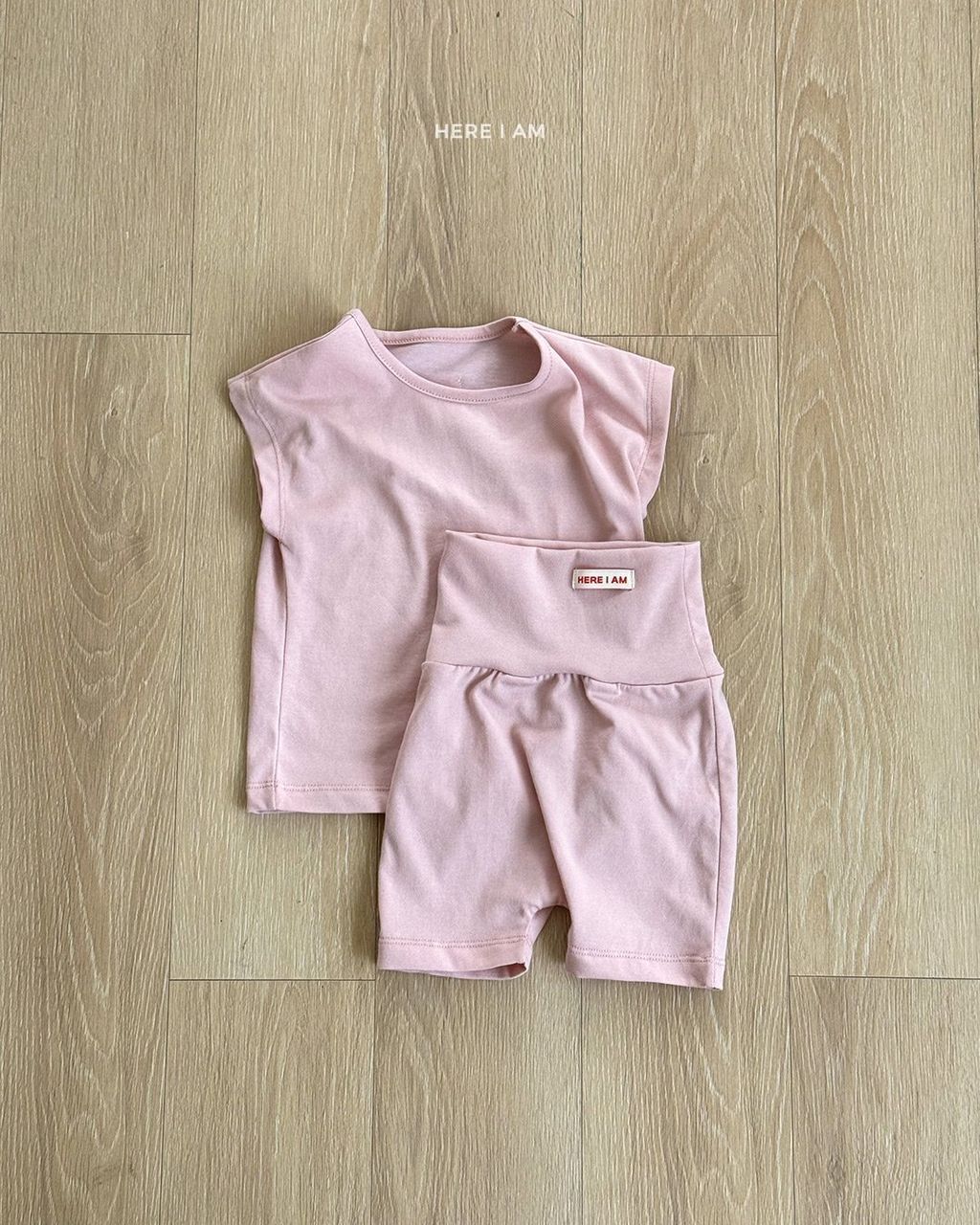 here i am 素色涼感家居服套裝 04