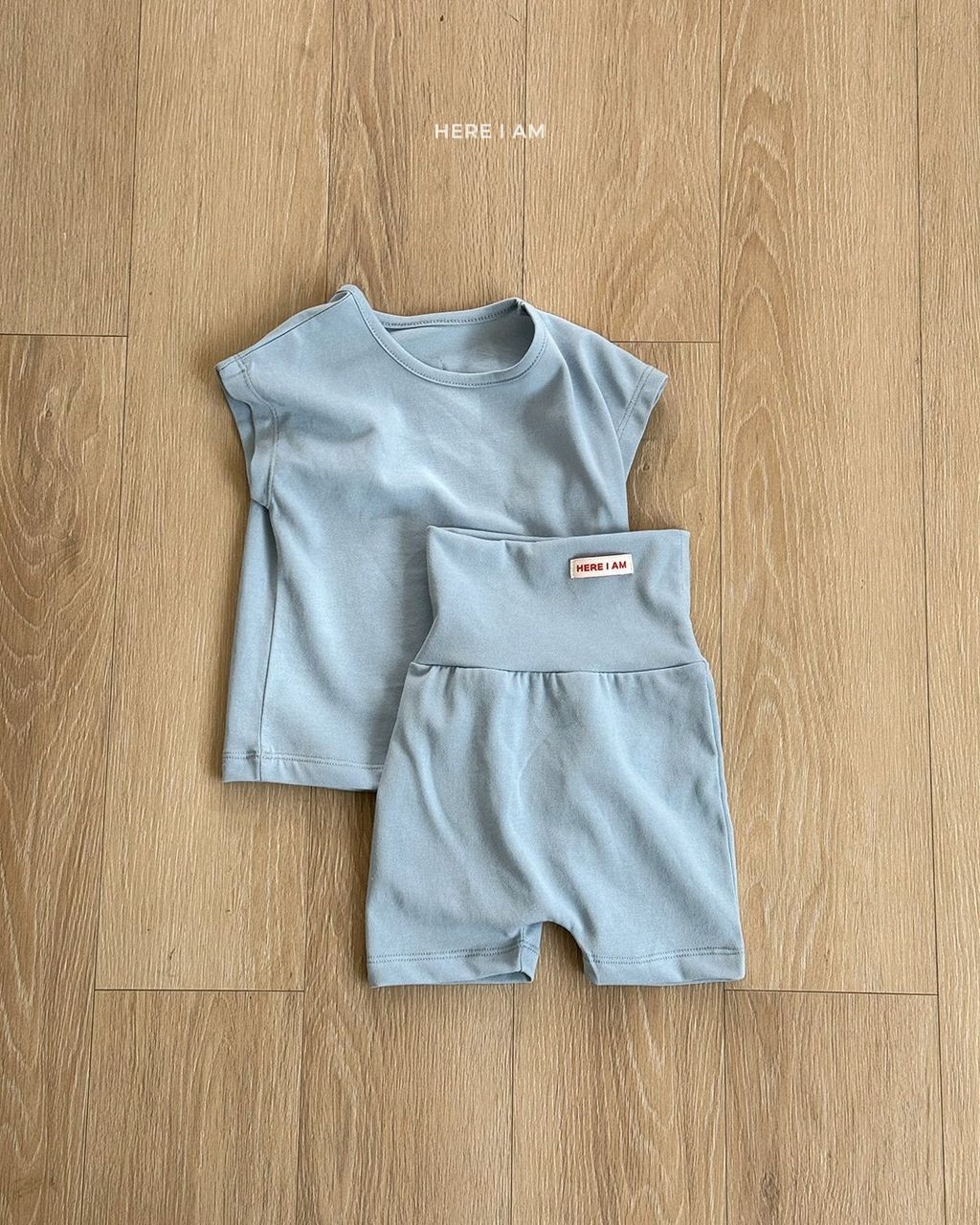 here i am 素色涼感家居服套裝 05