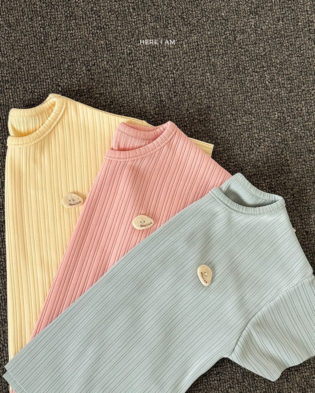 here i am 涼感坑條套裝 07