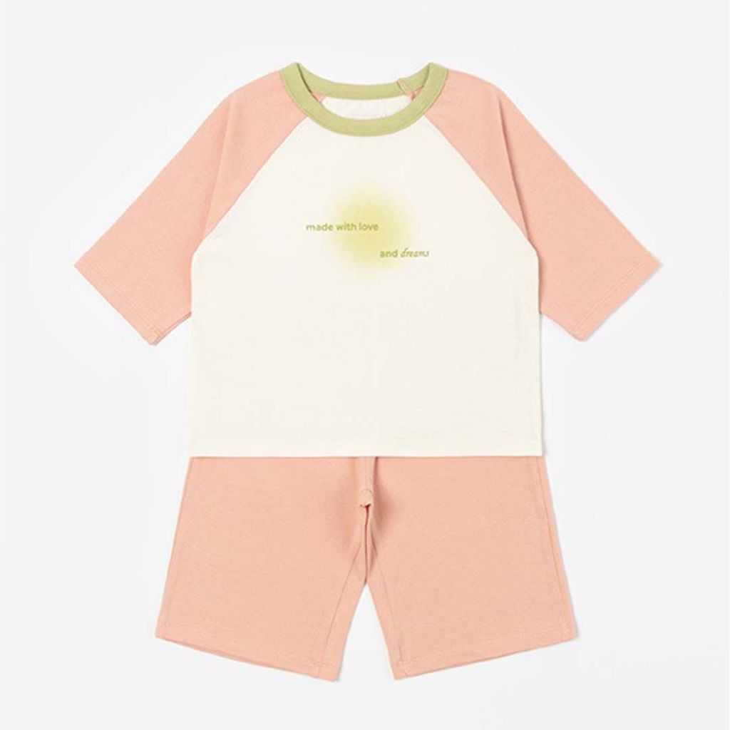 HAPPY PRINCE Ensy拉克蘭家居服套裝 砂粉色