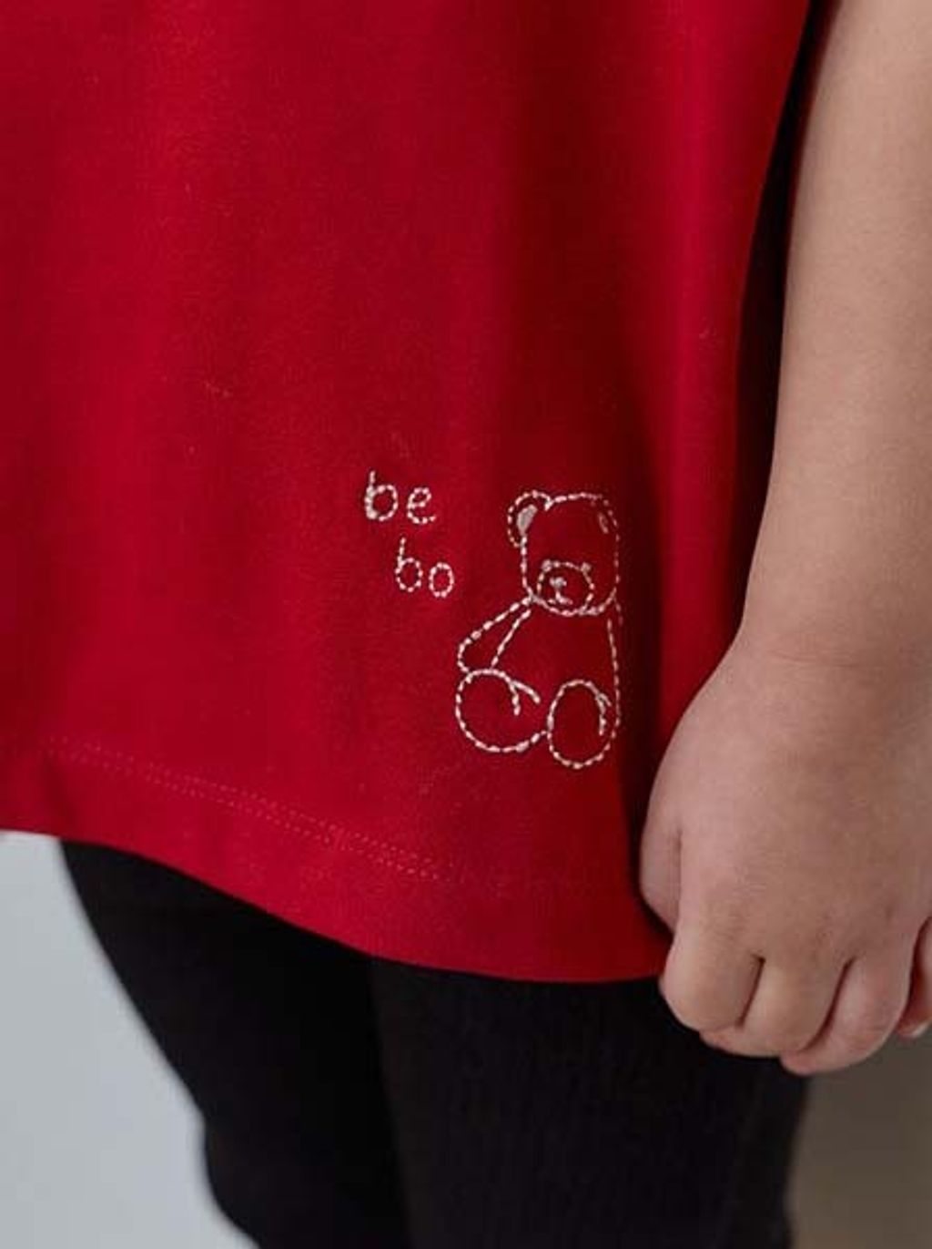 BEBOLIEN 小熊刺繡短袖T 16