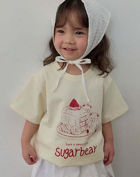 BEBOLIEN 蛋糕小熊短袖T 19
