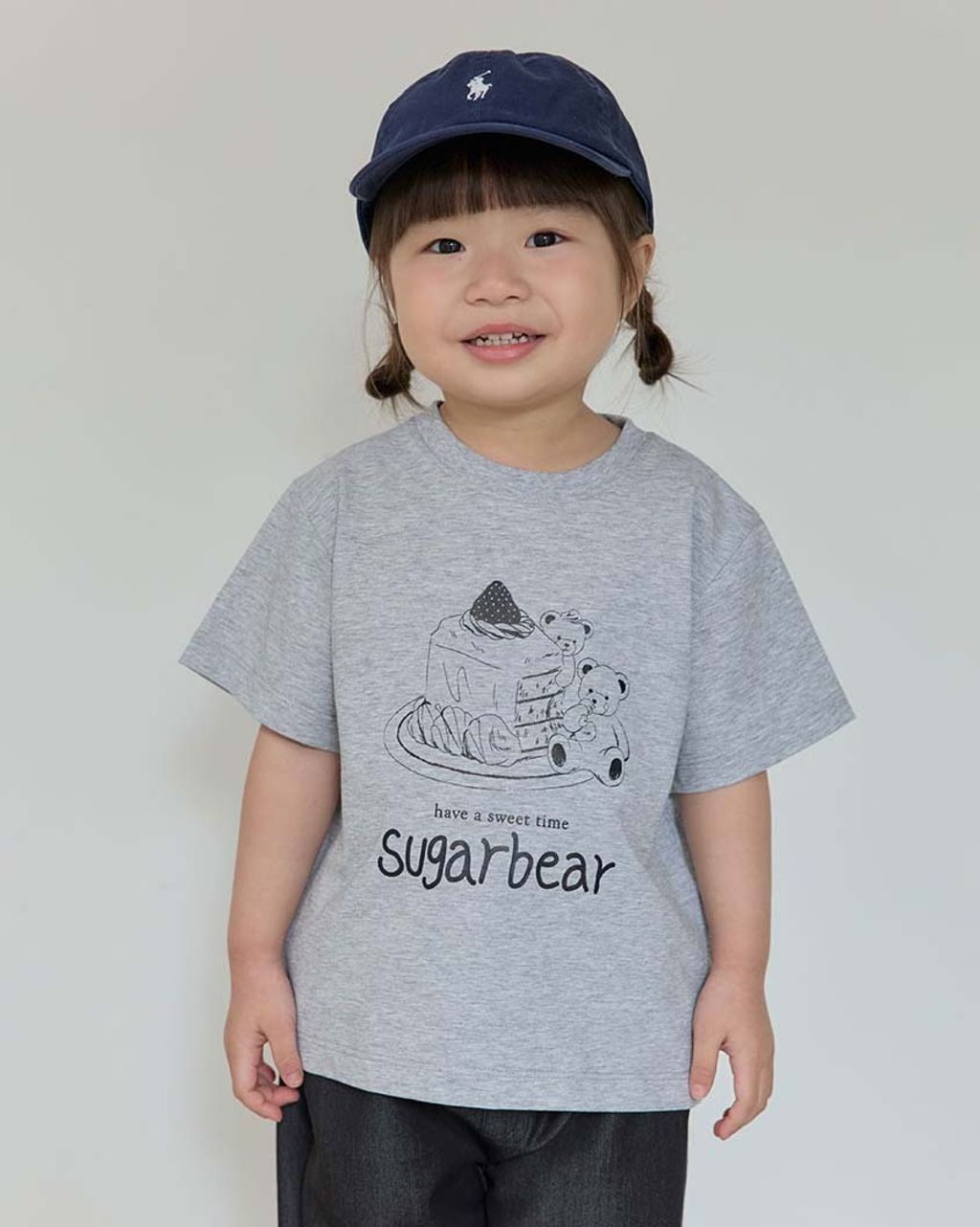 BEBOLIEN 蛋糕小熊短袖T