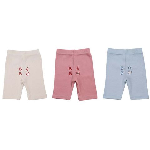 BEBOLIEN 字母小熊刺繡短褲 02