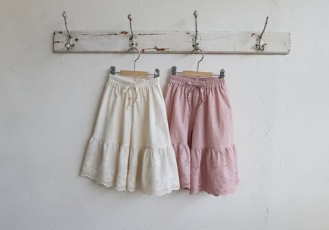 puellaFLO ELLA抽繩蕾絲寬褲裙