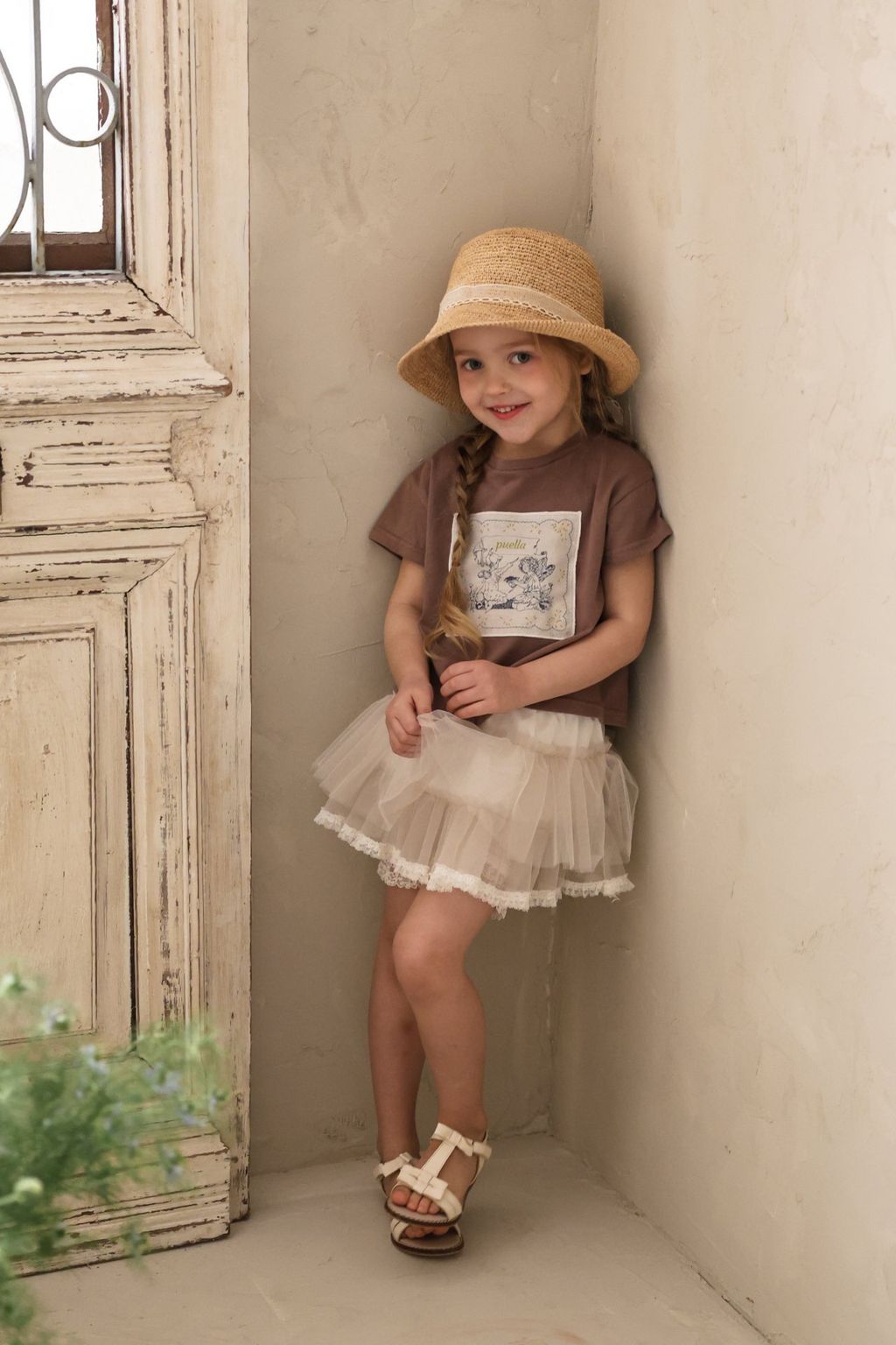 puellaFLO SU網紗蕾絲褲裙 04