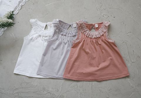 puellaFLO Ady蕾絲翻領背心 08