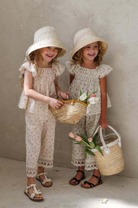 puellaFLO Merren蕾絲碎花寬褲 07