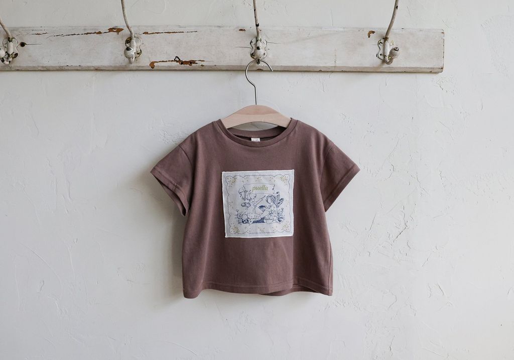 puellaFLO Sienna水墨短袖上衣 19