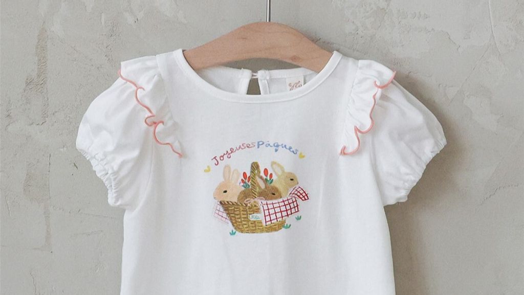 puellaFLO Sammy小兔野餐短袖上衣 detail