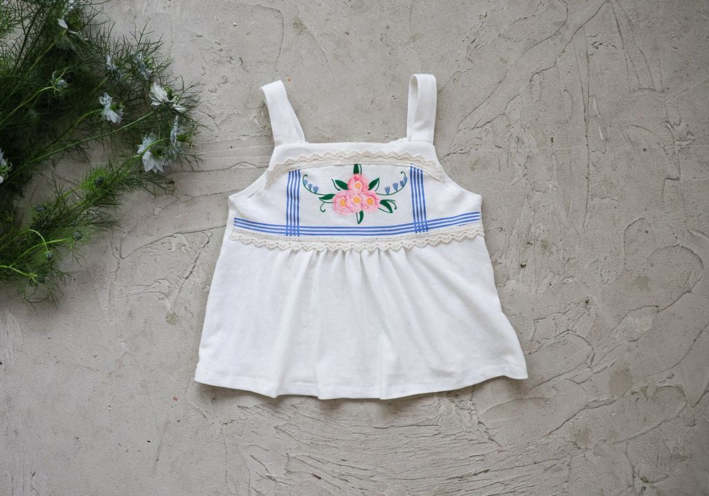 puellaFLO Tasha花朵刺繡吊帶背心 09