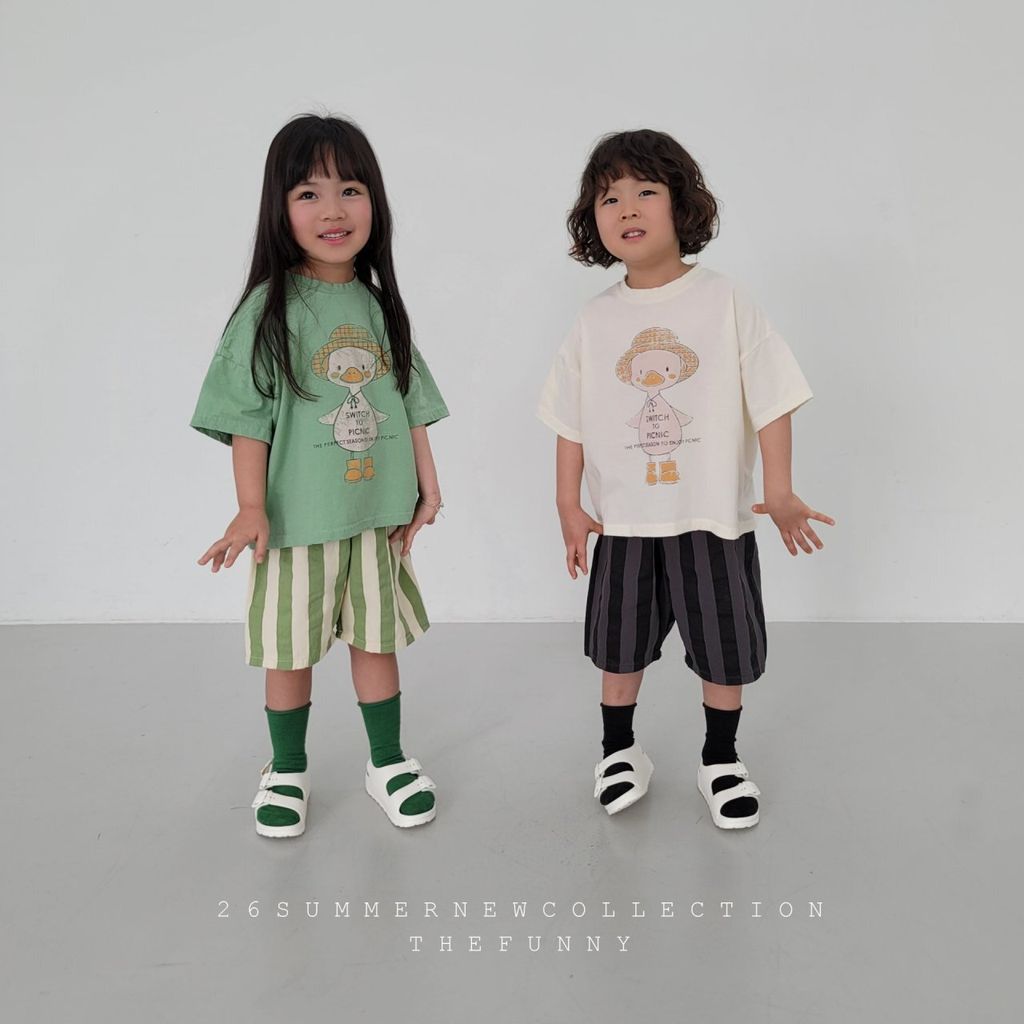 thefunny鴨子塗鴉短袖T 04