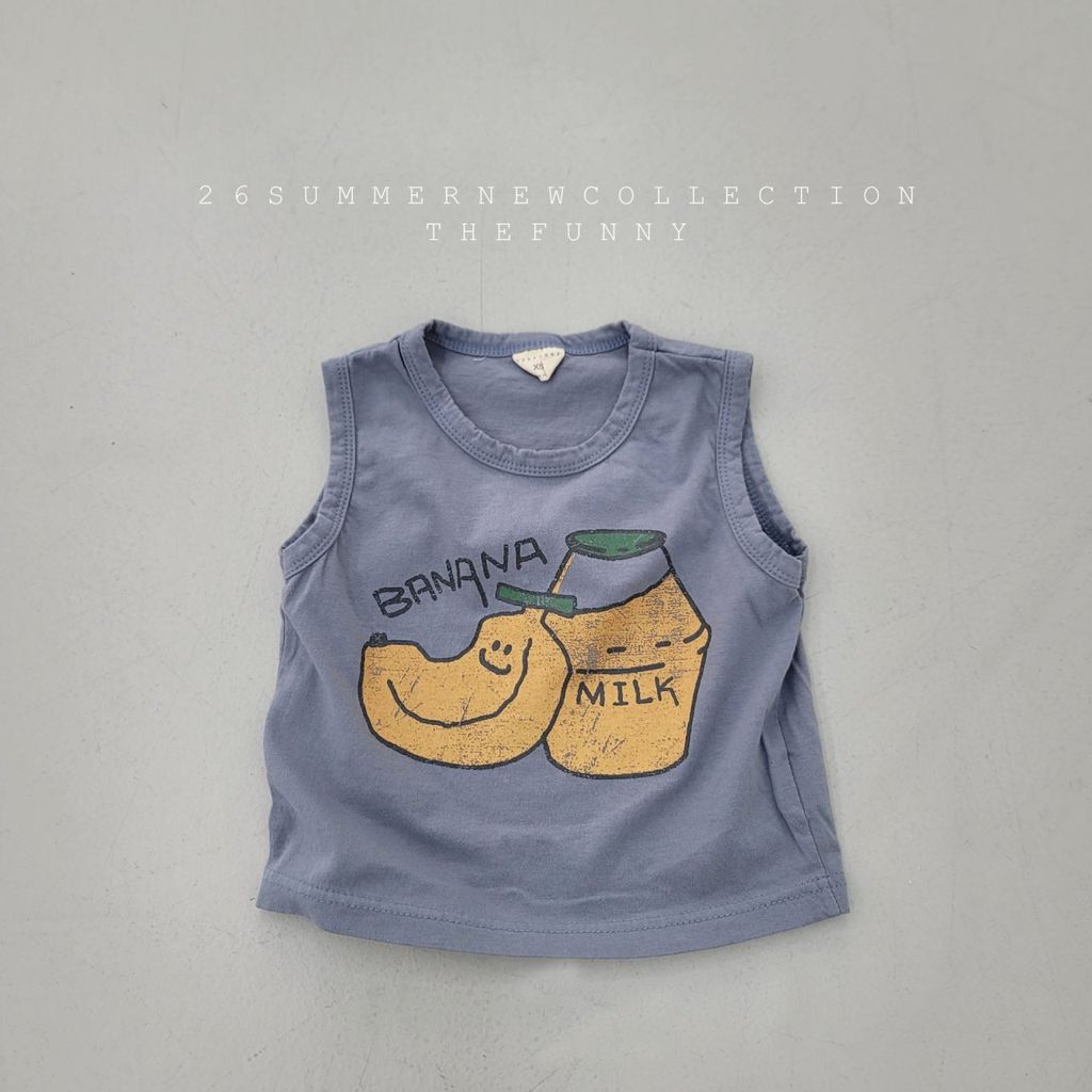 thefunny香蕉牛奶塗鴉背心 11