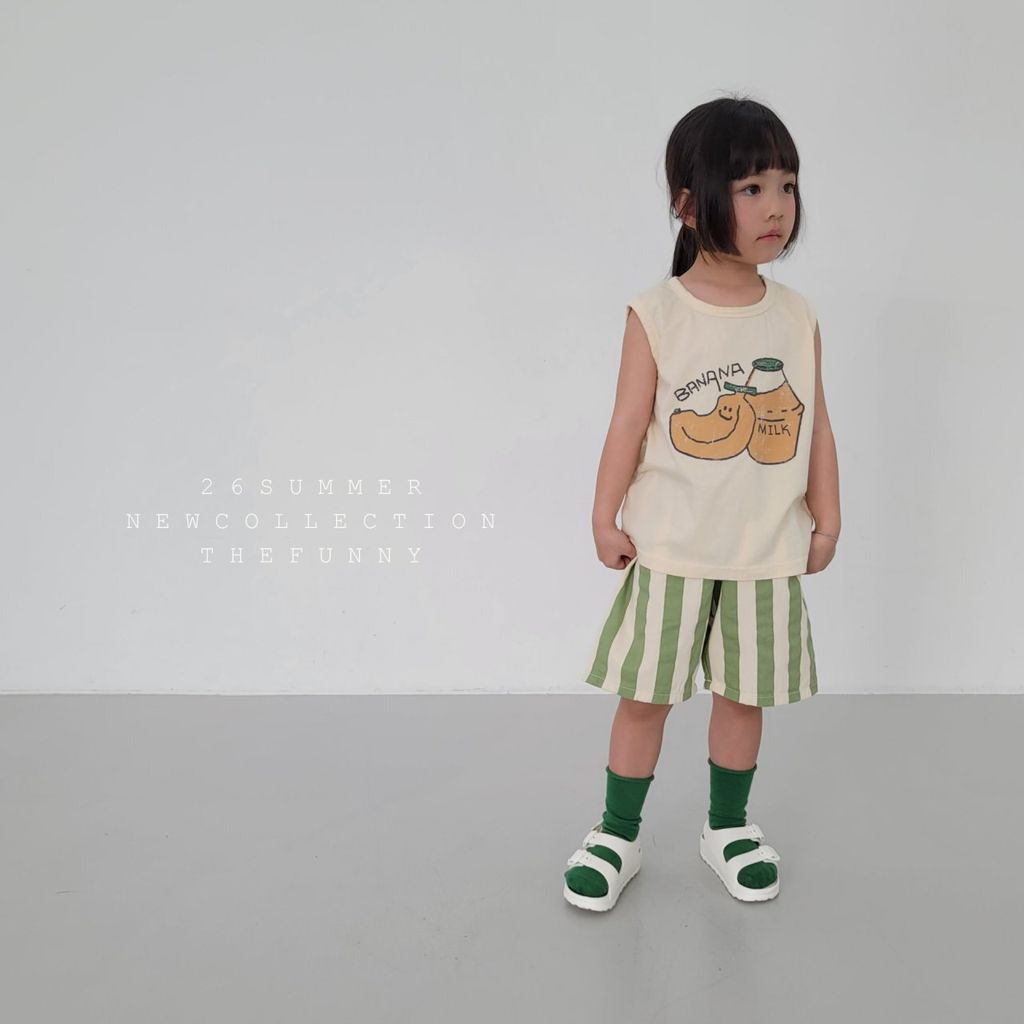 thefunny香蕉牛奶塗鴉背心 05
