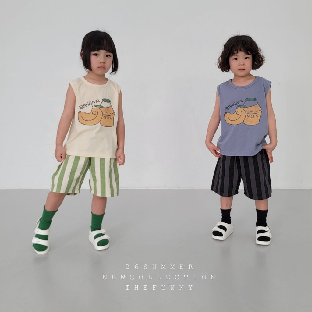 thefunny香蕉牛奶塗鴉背心 03