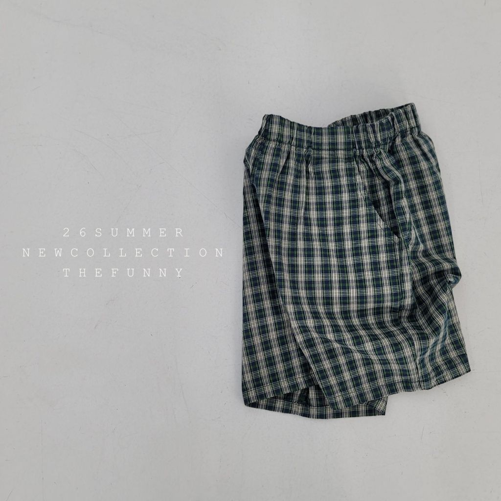 thefunny格子短褲 12