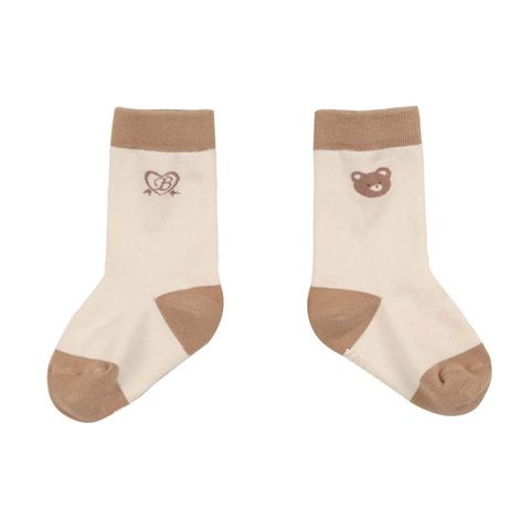 BEBOLIEN小熊LOGO踝襪08