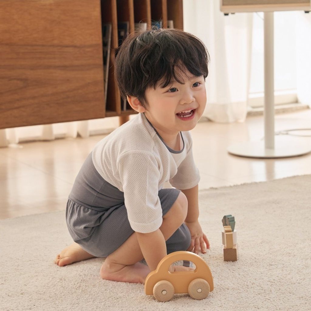 olomimi七分袖洞洞家居服 23