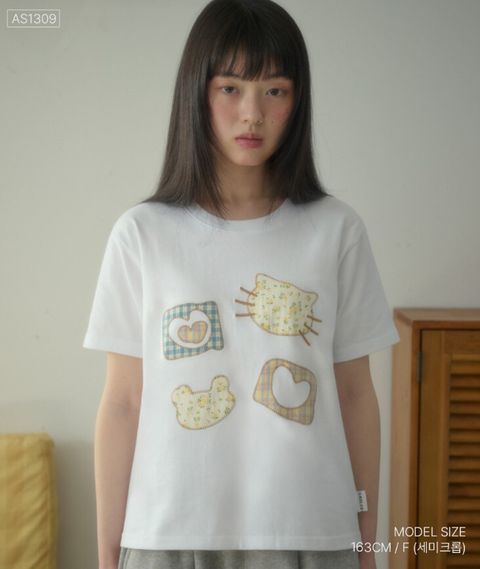 BEBOLIEN點點小熊小馬短袖T 大人款1