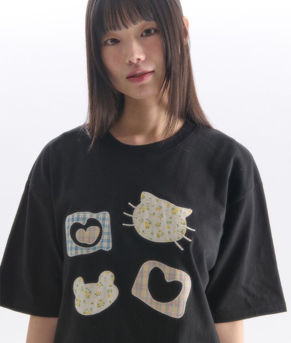 BEBOLIEN點點小熊小馬短袖T 大人款4