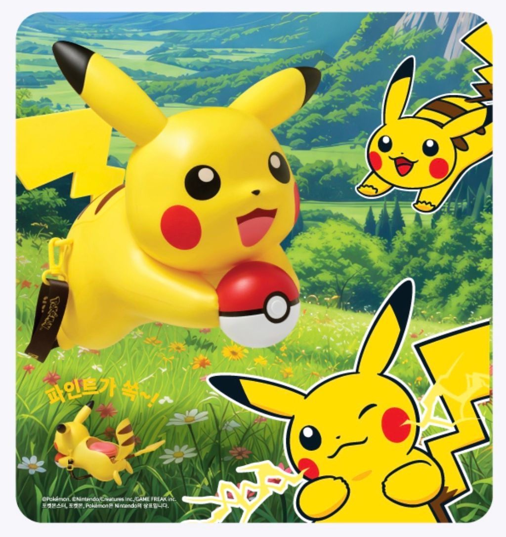 POKEMON X BASKIN ROBINS 皮卡丘餅乾筒 01