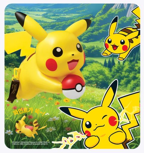 POKEMON X BASKIN ROBINS 皮卡丘餅乾筒 01