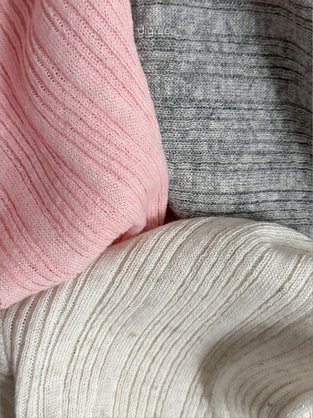 digreen wiggly rib cardigan 直條褶皺開襟外套 04