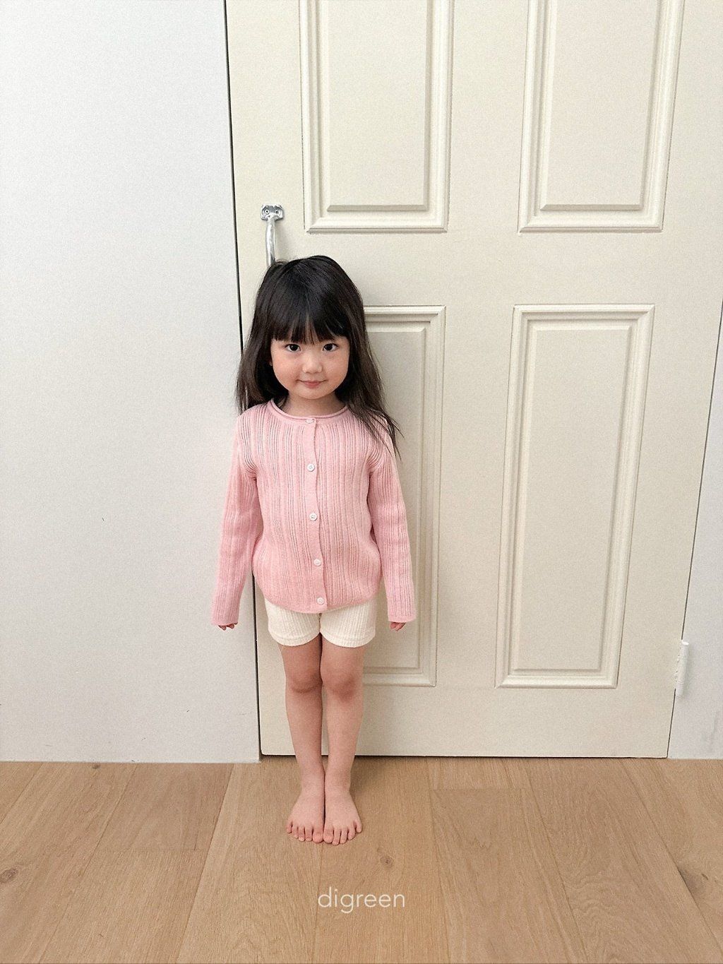 digreen wiggly rib cardigan 直條褶皺開襟外套 15