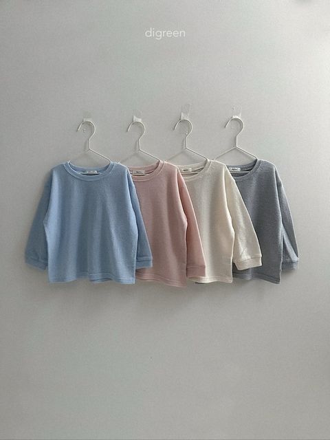 digreen seethrough t-shirt 防曬素色薄長袖T 01
