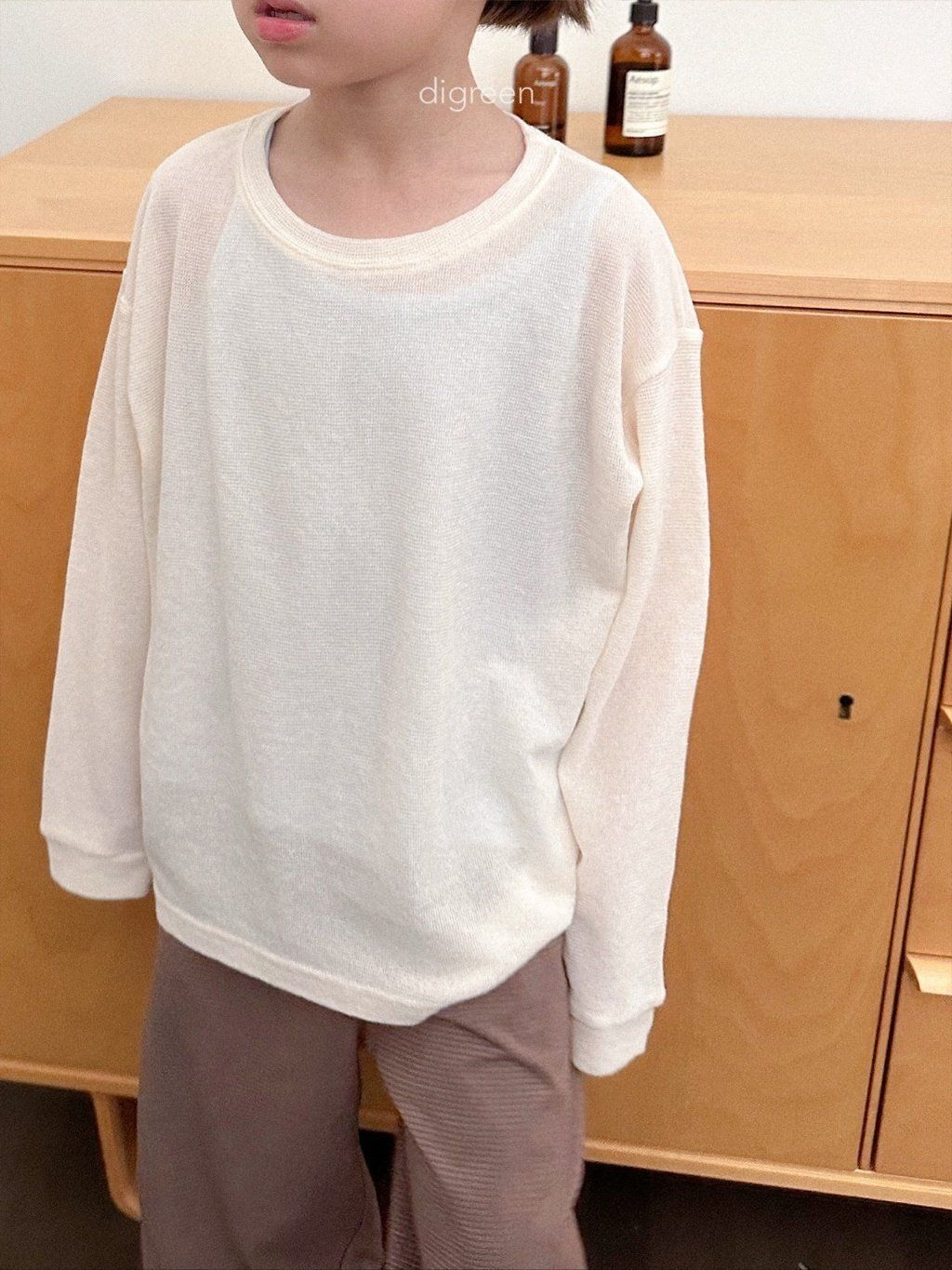 digreen seethrough t-shirt 防曬素色薄長袖T 15
