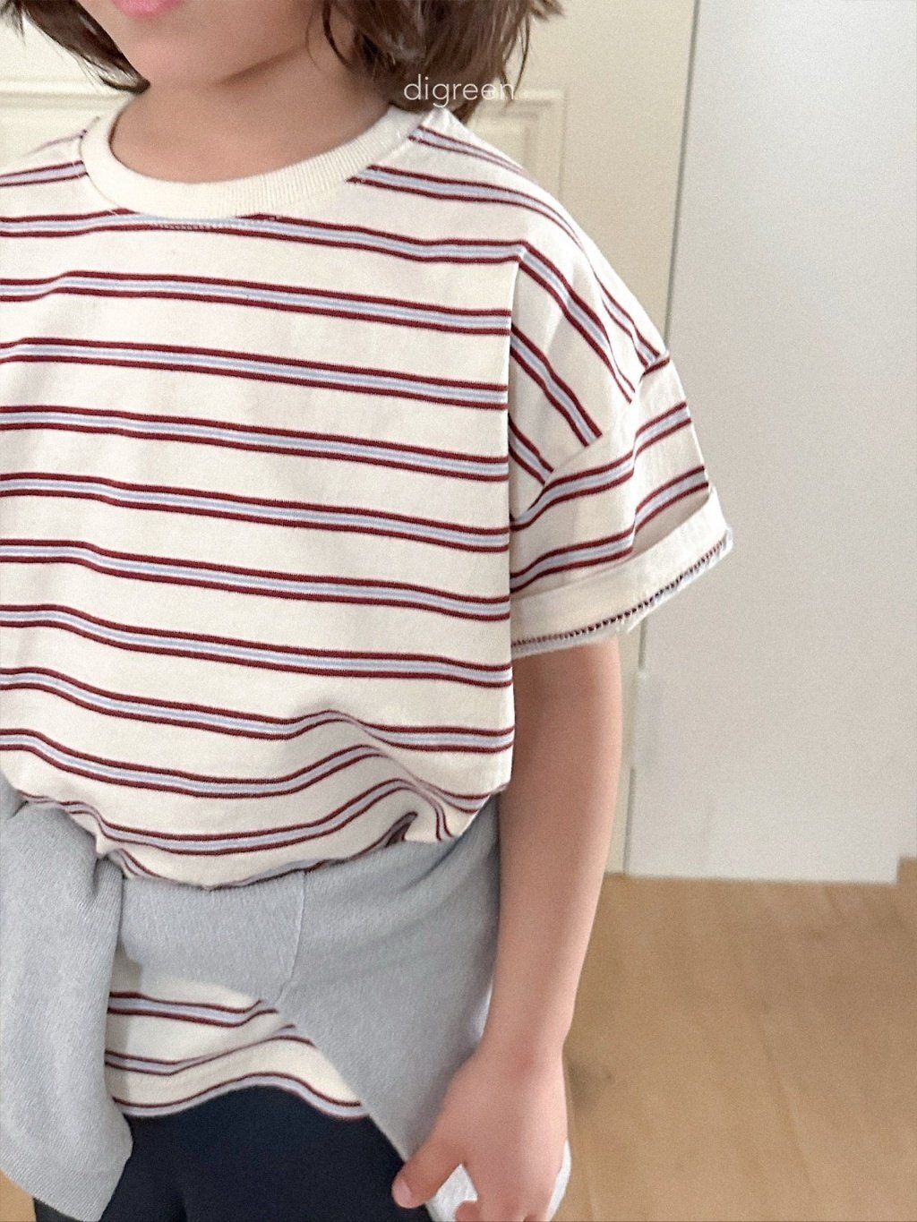 digreen multi tee 條紋短袖T 17