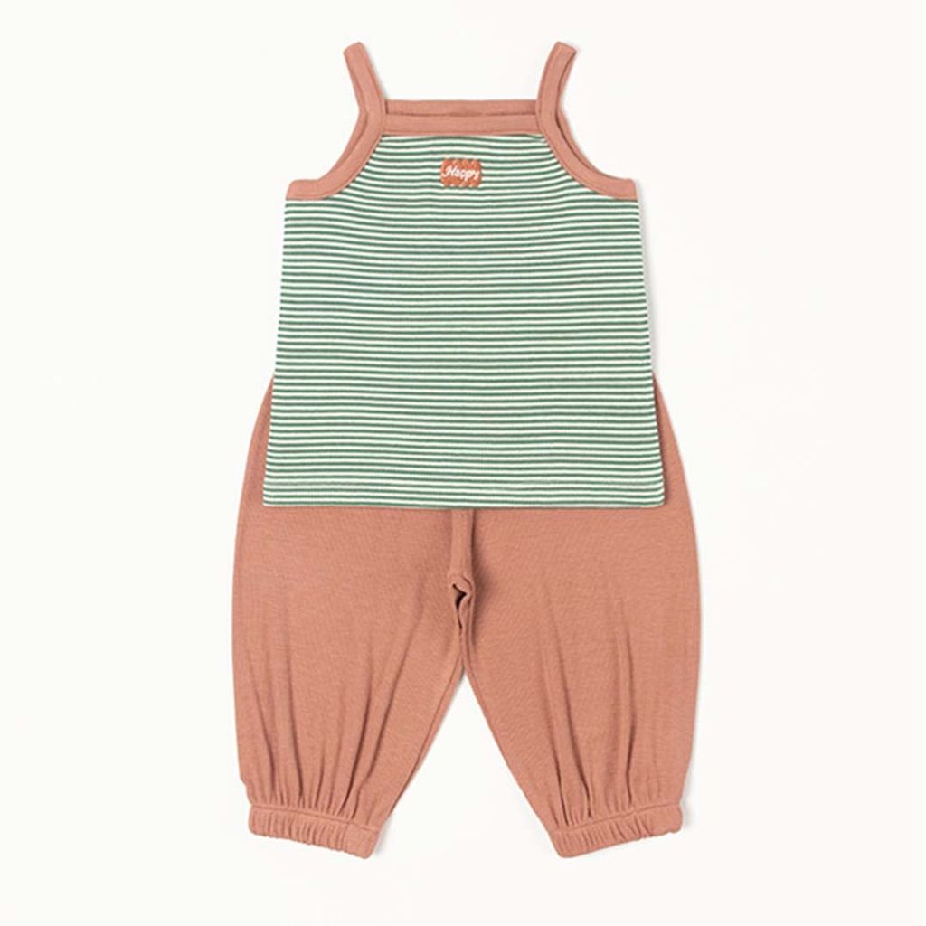 rominaloungewear_綠色橘色
