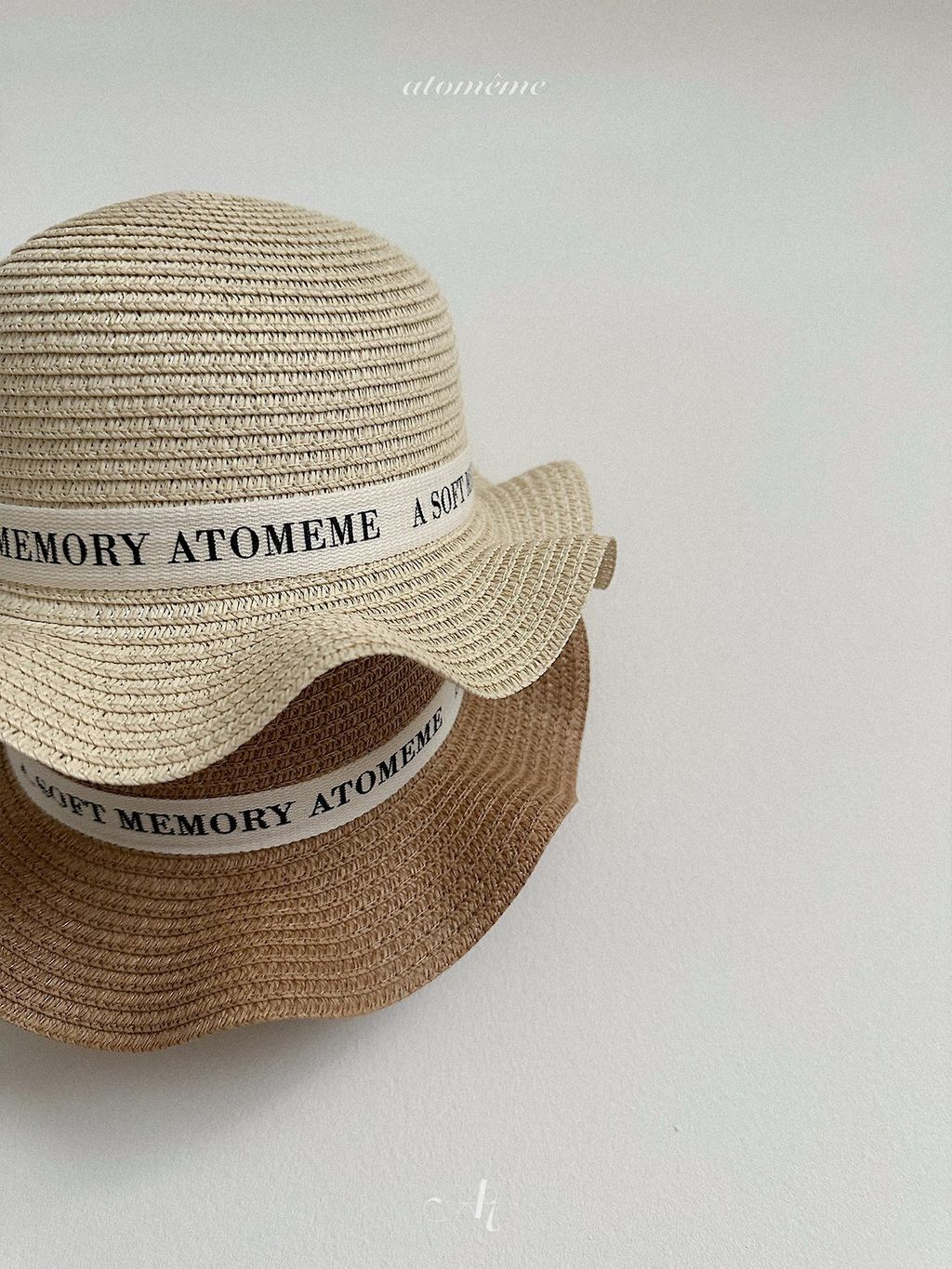 atomeme荷葉遮陽草帽 03