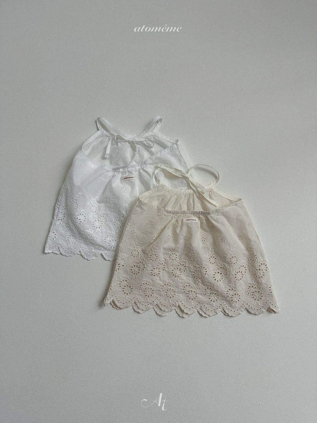atomeme綁帶蕾絲背背心 02