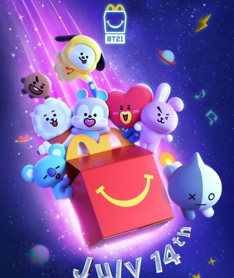 bt21麥當勞聯名 01