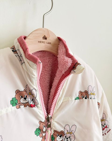 here i am kinder fleece 翻面連身裝 07