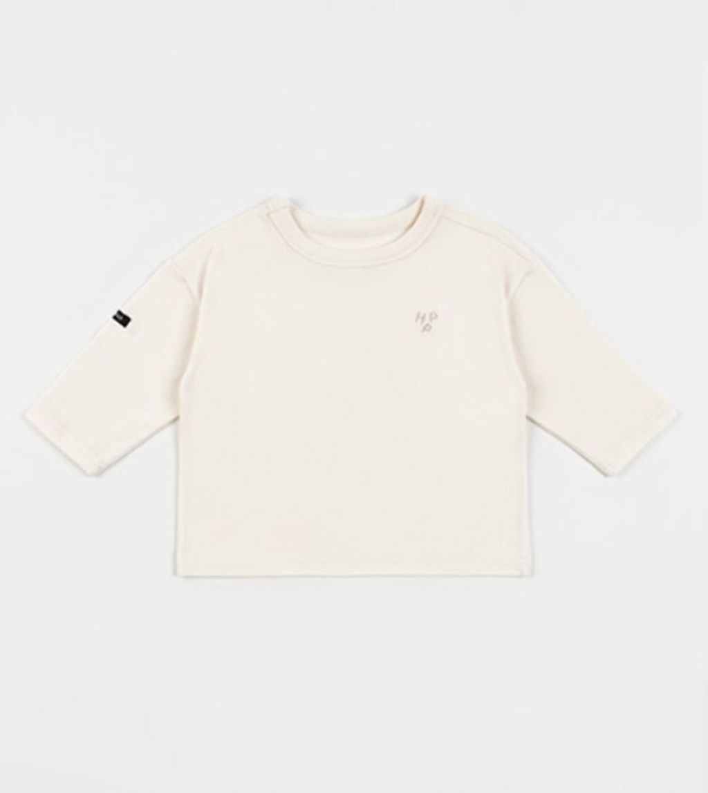 river long sleeves tshirt ivory
