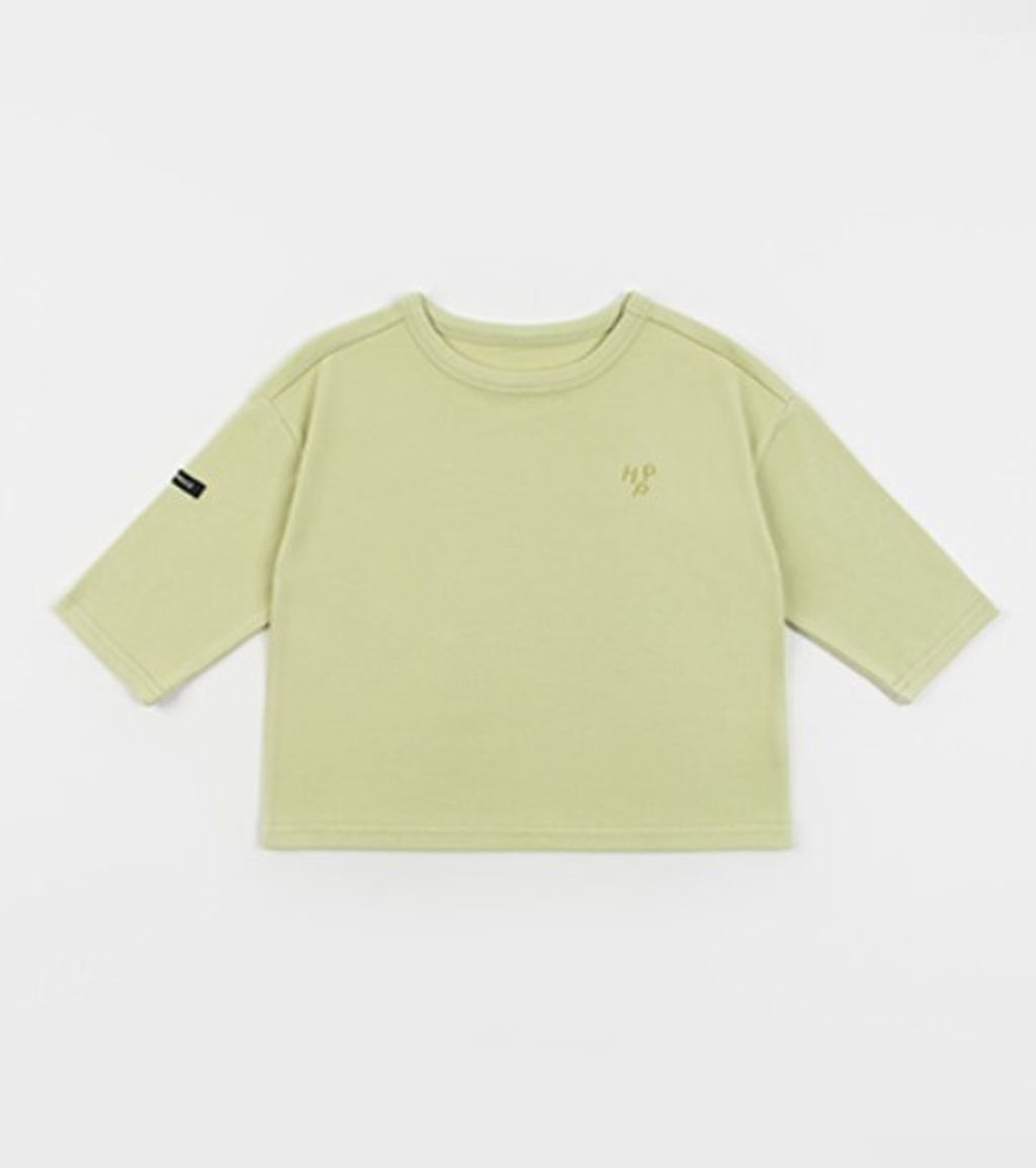 river long sleeves tshirt cream olive