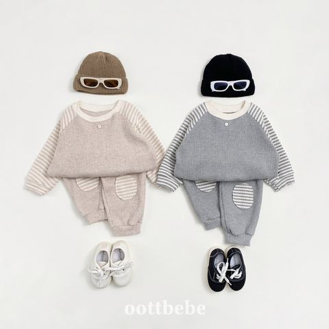 oottbebe stripe waffle set 07