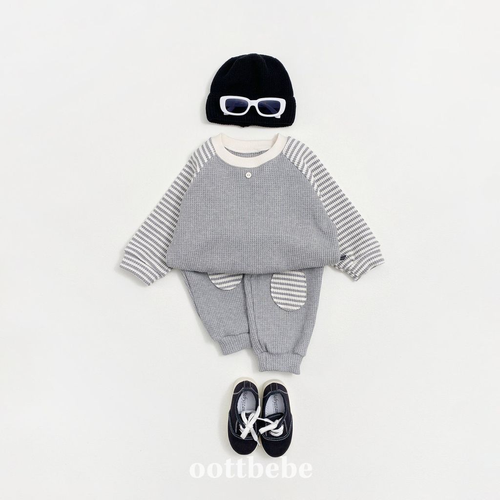 oottbebe stripe waffle set 09