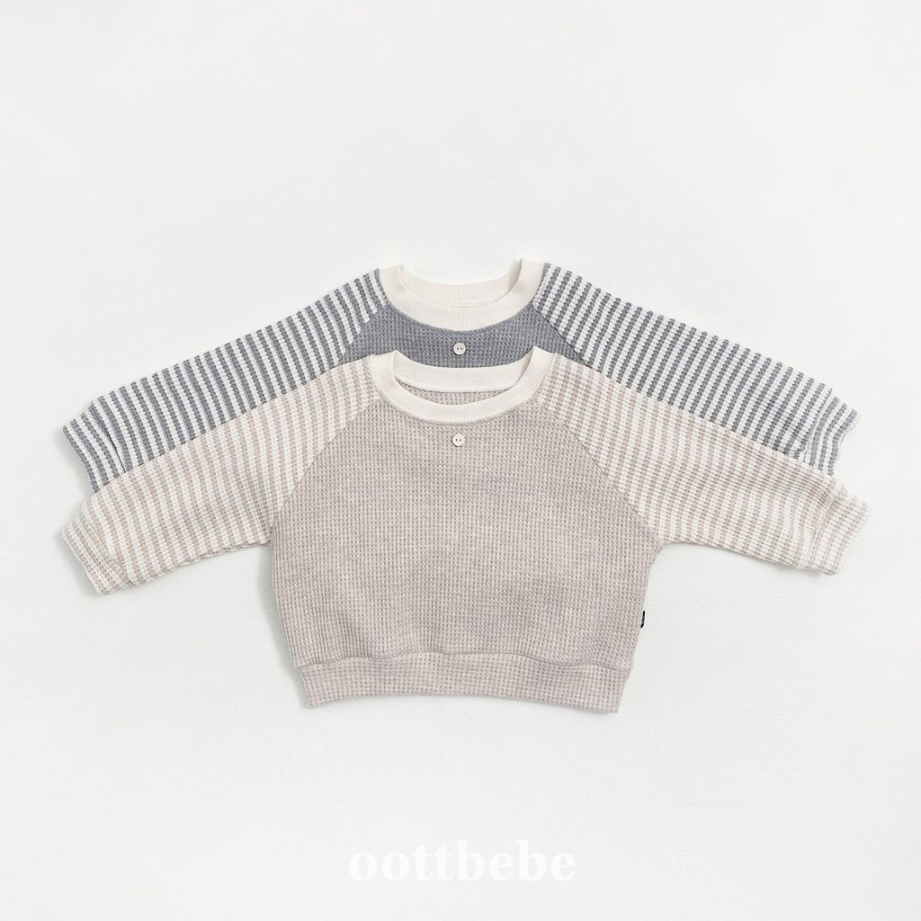 oottbebe stripe waffle set 10