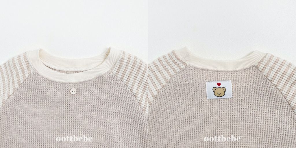 oottbebe stripe waffle set 14