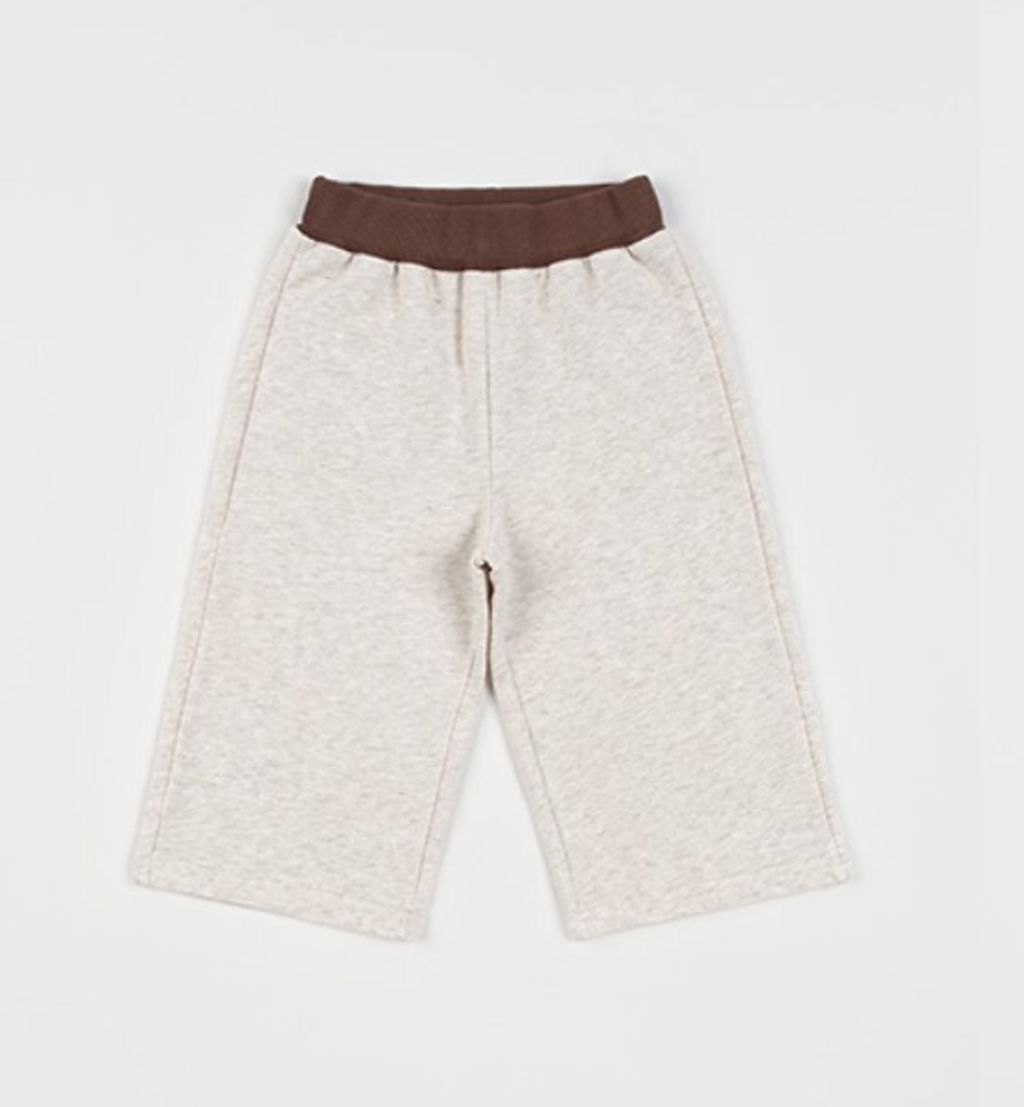 dorisemiwidepants_melange oatmeal