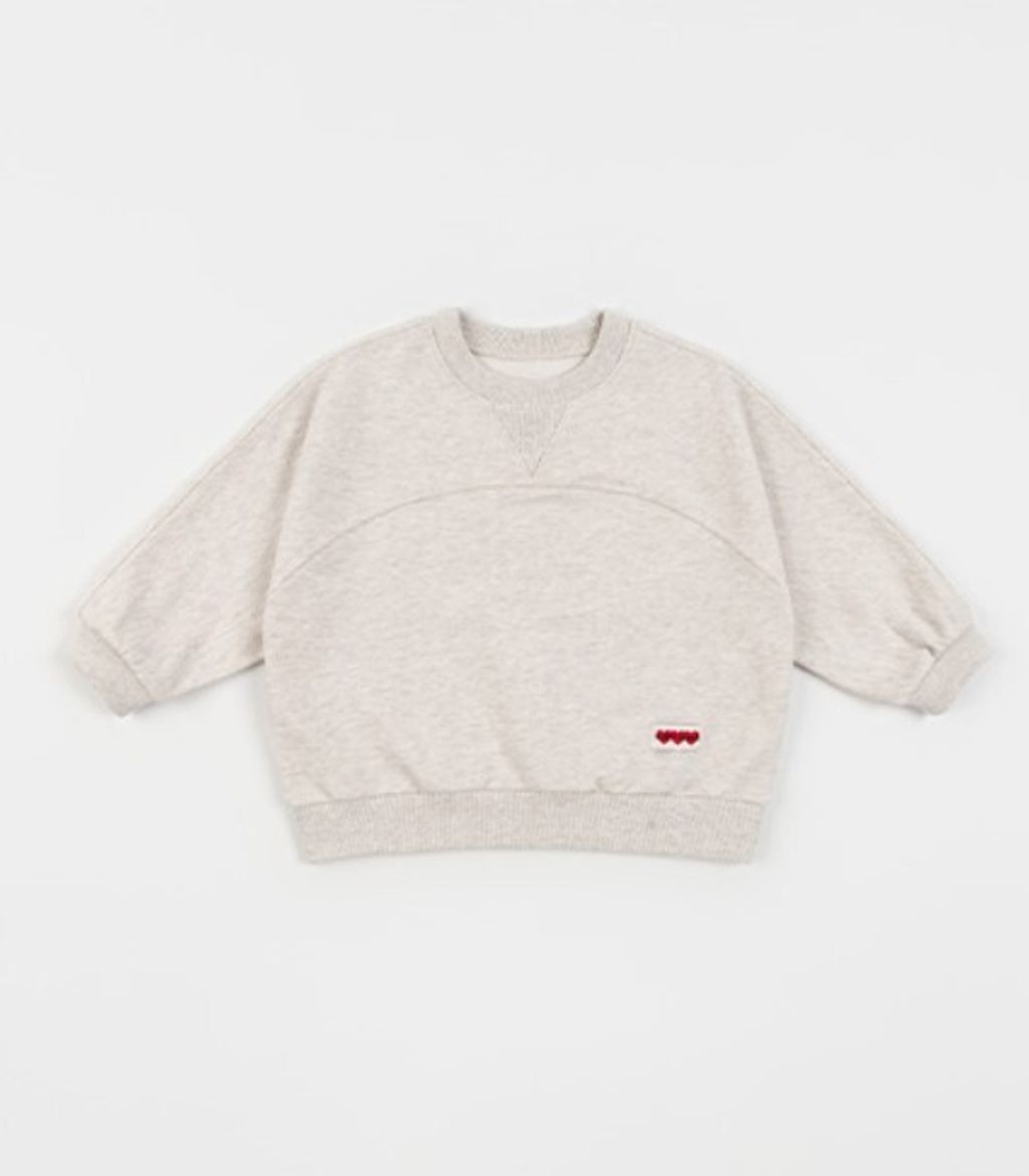 deniababysweatshirt_MELANGE OATMEAL