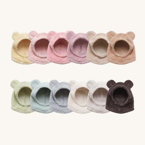 kinder fleece bear hats