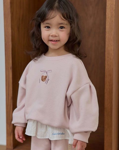 bebolien小熊刺繡蕾絲套裝03