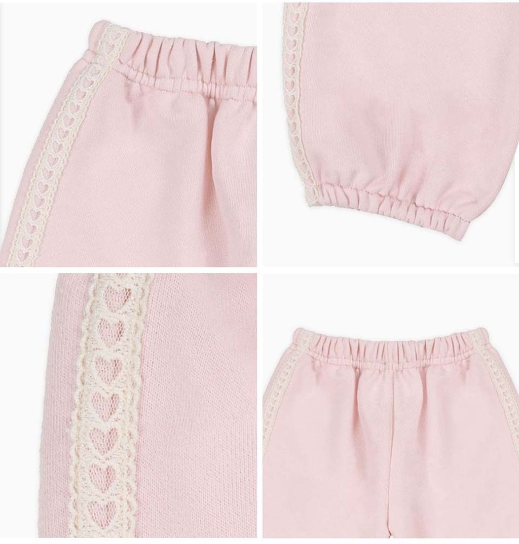 bebolien小熊刺繡蕾絲套裝25